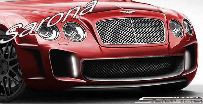 Custom Bentley Flying Spur  Sedan Front Bumper (2004 - 2012) - $2990.00 (Part #BT-014-FB)